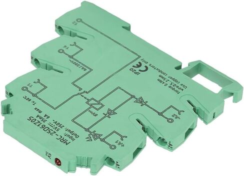 مرحل Jectse PLC، وحدة مرحل واجهة PLC رفيعة للغاية مقاس 6.2 مم، مدخل 5VDC، مخرج 6A، اتصال كهرومغناطيسي TS35 Din-Rail، دائرة حماية لوحة التتابع in Saudi Arabia