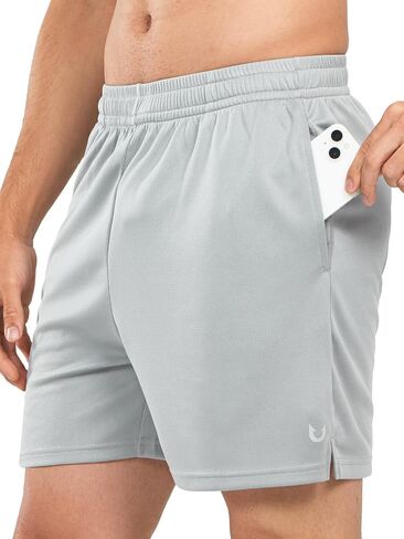 NORTHYARD Men's Athletic Workout Shorts Running Quick Dry Shorts Gym Mesh 5" Shorts with Pockets for Men in Saudi Arabia
