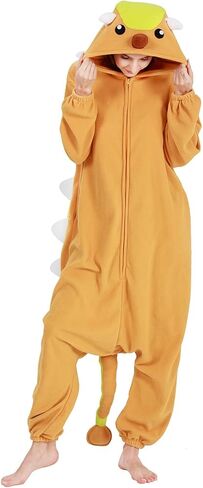 DELEY النساء الرجال هالوين نيسيي بيجامة للكبار الحيوان تأثيري حلي ملابس منزلية ملابس خاصة بذلة in Kuwait