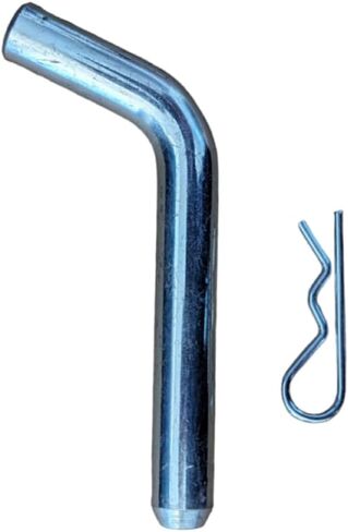 ¾" x 3-1/2" Bent Trailer Hitch Pin .75in x 3.5in Carbon Steel Bent Pin with Bridge Pin (2pk) in Saudi Arabia