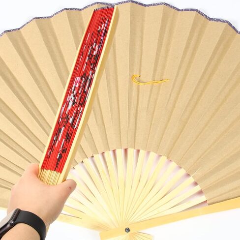 ABOOFAN ديكور المنزل زهرة مروحة جدار قابلة للطي، مروحة عملاقة جدار الفن ديكور فنغ شوي زخرفة الصينية اليابانية التقليدية المشجعين الديكور الشرقي الآسيوي ديكور للرقص نافذة الجدار 50 * 90 سم مروحة محمولة in Saudi Arabia