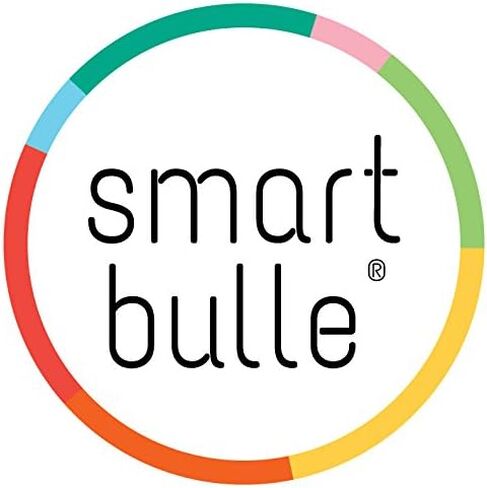 SMARTBULLE Large Clear Stick Umbrella - Wind Resistant; 12 ribs; Diameter=40 inch; Automatic opening; Umbrella woman; ideal marriage; WHITE border color; Weeding’s umbrella in Kuwait