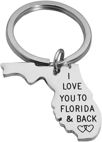 خريطة الدولة المفاتيح لمسافات طويلة العلاقة الهدايا خريطة البلد كيرينغ أفضل صديق الابتعاد هدية in Kuwait