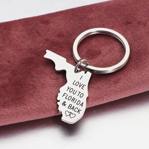 خريطة الدولة المفاتيح لمسافات طويلة العلاقة الهدايا خريطة البلد كيرينغ أفضل صديق الابتعاد هدية in Kuwait