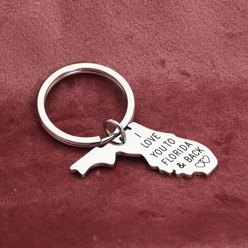 خريطة الدولة المفاتيح لمسافات طويلة العلاقة الهدايا خريطة البلد كيرينغ أفضل صديق الابتعاد هدية in Kuwait