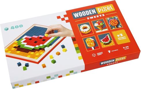Wooden Pixels Mosaic Sweets in Kuwait