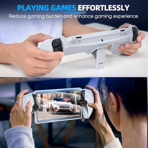 حافظة واقية متوافقة مع مشغل Playstation Portal Remote Player، غطاء حافظة Klipdasse لبوابة Playstation Portal، مسند TPU ناعم غير قابل للانزلاق مع واقي شاشة عالي الدقة لملحقات Ps Portal in Kuwait