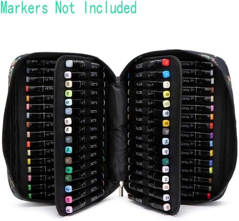 YOUNGCOL 168 Slots Marker Case Holder for for Primascolor Markers and Copic Sketch Markers Lipstick Organizer in Saudi Arabia