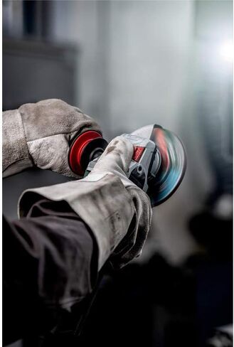 Metabo 6-Inch Angle Grinder, 14.5 Amp, 9,600 RPM, Electronics, Non-locking Paddle Switch, Mechanical Brake, M-Brush, Auto-Balance, Drop Secure, WEPBA 19-150 Q DS M-BRUSH, 613117420, Green in Saudi Arabia