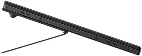 لوحة مفاتيح Samsung Book Cover، حافظة حماية للكمبيوتر اللوحي، تجربة تشبه الكمبيوتر الشخصي، ظهر مغناطيسي، أوضاع عرض متعددة الاستخدامات، إصدار عالمي، لجهاز Galaxy Tab S9 | S9FE 11 بوصة (صغير) - أسود in Saudi Arabia