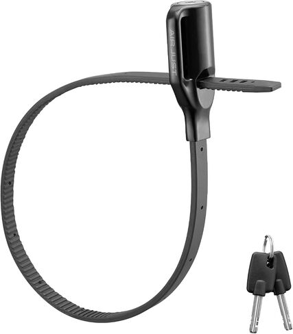 Zip-tie Bike Lock Small Cable Lock Lightweight Handy Helmet Lock Security Kayak Refrigerator Cabinet Helmet Locks Key Unlock in Saudi Arabia