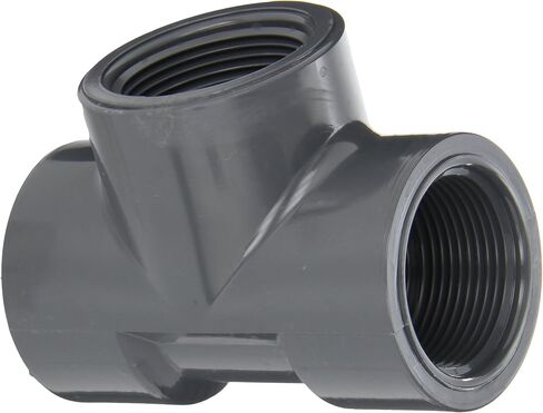 Spears 805 Series PVC Pipe Fitting, Tee, Schedule 80, 1-1/2" NPT Female in Saudi Arabia