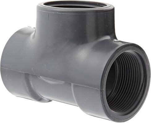 Spears 805 Series PVC Pipe Fitting, Tee, Schedule 80, 1-1/2" NPT Female in Saudi Arabia