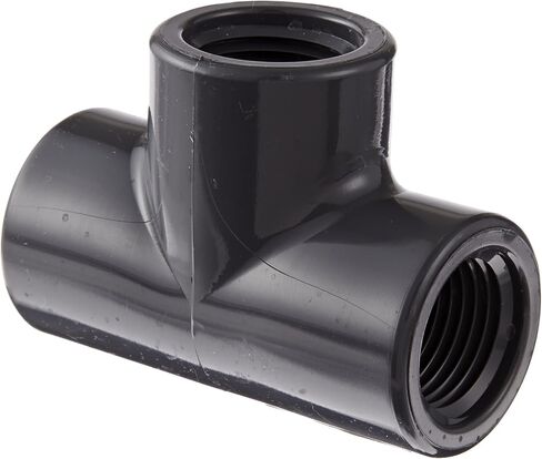 Spears 805 Series PVC Pipe Fitting, Tee, Schedule 80, 1-1/2" NPT Female in Saudi Arabia