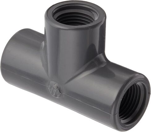 Spears 805 Series PVC Pipe Fitting, Tee, Schedule 80, 1-1/2" NPT Female in Saudi Arabia