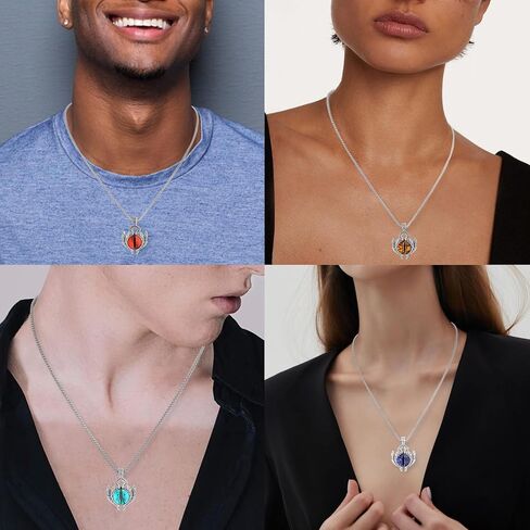 Necklace for Men and Women, 24 Inches 316L Stainless Steel Punk Necklace, Personalized Chain Pendant Gift for Men, Women, Boy in Saudi Arabia
