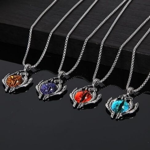 Necklace for Men and Women, 24 Inches 316L Stainless Steel Punk Necklace, Personalized Chain Pendant Gift for Men, Women, Boy in Saudi Arabia