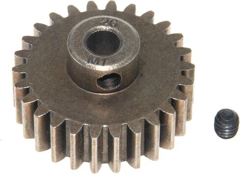 ترس ترس متوافق مع Traxxas 1/10 X Maxx RC Car Steel 26T Gear لمحرك عمود X-Maxx 5 مم 1.0 أجزاء الملعب المترية استبدال 6497(26T) in Kuwait