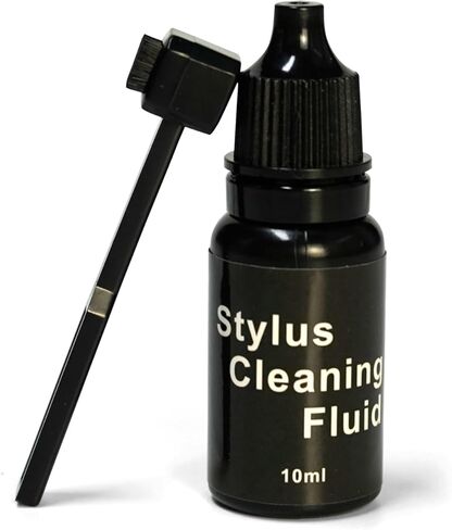 مجموعة فرش تنظيف قلم القرص الدوار، فرشاة قلم من ألياف الكربون المقاومة للكهرباء الساكنة وسائل تنظيف إبرة 10 مل، طراز B in Kuwait