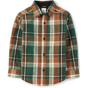 Gymboree,and Toddler Long Sleeve Button Up Shirts,Snow White,12-18 Months in Kuwait