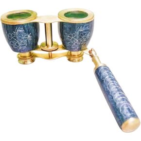 مناظير نظارات الأوبرا، مناظير نحاسية، نظارات الأوبرا ذات الطراز العتيق مع تكبير 3X وبصريات واضحة تمامًا للبالغين والأطفال والنساء والآباء المحبين والأصدقاء في الحفل الموسيقي in Kuwait