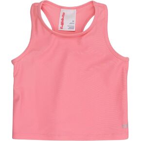 RuffleButts Girls UPF50+ Sun Protected Athletic Active Stretch Tank Top in Kuwait