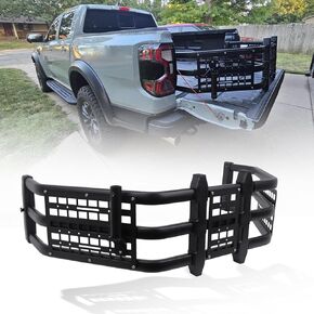Upgraded Truck Bed Extender Fit for Toyota Tacoma 2005-2025 Tailgate Extender with Molle Panel and Flag Pole Mount in Kuwait