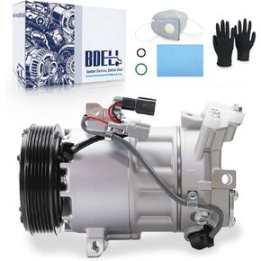 Automotive Air Conditioning Compressor Compatible with 2013 2014 2015 2016 2017 2018 2019 Nissan Sentra 1.8L, 2014 2015 Tsuru 1.6L, 13 14 15 16 17 AC Compressor 926003SH0A 926003SH1A CO 4940 in Kuwait