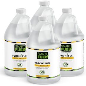 الوقود الذكي للوقود الذكي للوقود - حرق نظيف ، صيغة قابلة للتحلل مع وقت حرق ممتد ، مثالي لمصباح الزيت ، مشاعل تيكي للتجمعات الخارجية - 1 ربع ، حزمة من 1 in Kuwait