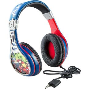 eKids Avengers Kids Adjustable Headband, Stereo Sound, 3.5Mm Jack, Volume Limited Headphones for School, Home, Travel in Kuwait