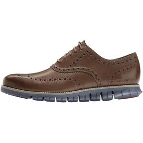 Cole Haan Men's Zerogrand Wing OX Leather Oxford, Closed Hole/Black, 11.5 Wide US in Saudi Arabia