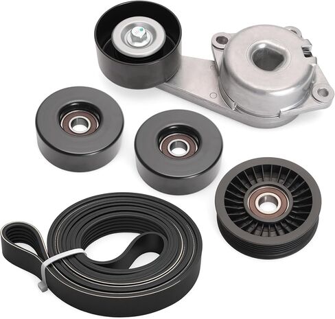 90K-38378A Complete Serpentine Belt Drive Component Kit Compatible with Nissan 2005-2021 in Saudi Arabia