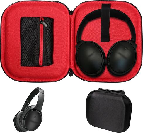 حافظة سماعات CaseSack لسماعات Bose QuietComfort QC45، QC35II، QC35، QC25، QC15، QC3، QC2، حول الأذن AE2w، AE2i، AE2، TP-1، SoundLink On-Ear، OE، OE2، OE2i in Kuwait