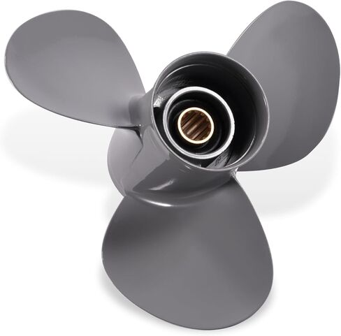 Aluminum 12 1/4x9 Outboard Boat Propeller fit Honda Engines 35-60 Hp 13 Spline Tooth, OEM Parts No. 59130-ZV5-009AH,Rh in Kuwait