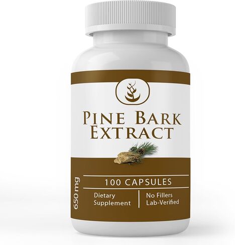 Pure Original Ingredients Pine Bark Extract (730 Capsules) No Magnesium Or Rice Fillers, Always Pure, Lab Verified in Kuwait