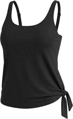 تسبح Tankini Take Top فقط - بدلة السباحة السباحة العلوية ربطة عنق السباحة لا يوجد قاع 2025 in Kuwait