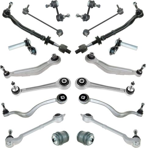 TRQ Front and Rear Steering & Suspension Kit Ball Joint Steering Rack & Pinion Bellow Sway Bar Stabilizer Link Tie Rod Compatible with 2007-2009 Lexus ES350 2007-2011 Toyota Camry in Saudi Arabia