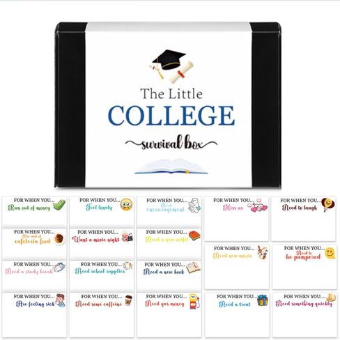 Zhanmai 24 Pcs Open When Envelope Package for College Student Open When Gifts College Gift Card Booklet College Gift Card Care Package Daughter Son Gift University Gifts Leaving Home Gift in Saudi Arabia