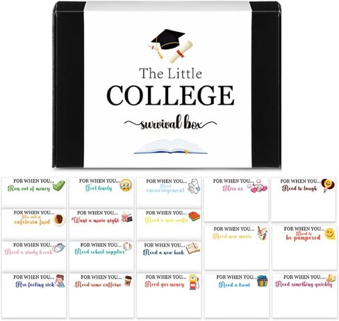 Zhanmai 24 Pcs Open When Envelope Package for College Student Open When Gifts College Gift Card Booklet College Gift Card Care Package Daughter Son Gift University Gifts Leaving Home Gift in Saudi Arabia