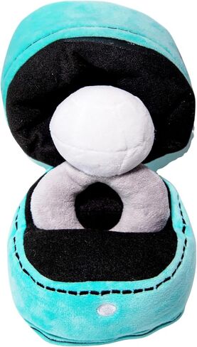 Diamond Engagement Ring Dog Toy with Squeaker, Plush Red Dog Ring for Weddings and Celebrations, Soft and Comfortable Dog Toy, Ideal for Small Puppy and Adult Dogs in Kuwait