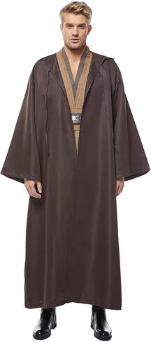 Laku Tunic Costume Men's Tunic Hooded Robe Full Set Halloween Cosplay Costume Cloak Set in Kuwait