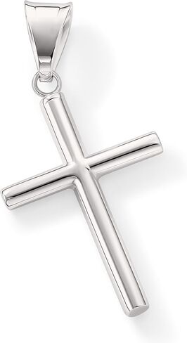 Amanda Rose Collection Petite 10K Yellow Gold Cross Pendant Charm- No Chain |Real 10K Gold Cross Charm in Saudi Arabia