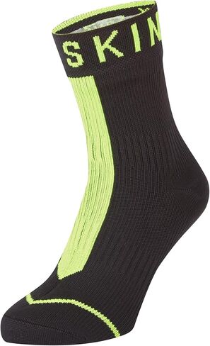 SEALSKINZ Dunton Waterproof All Weather Ankle Length Sock with Hydrostop | Black | Large in Kuwait