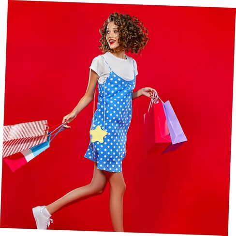 LIFKOME Star Crossbody Bag Kids Crossbody Purse Coin Wallet Baby Girl Cute Shopping Shoulder Bag with Removable Chain Strap in Kuwait