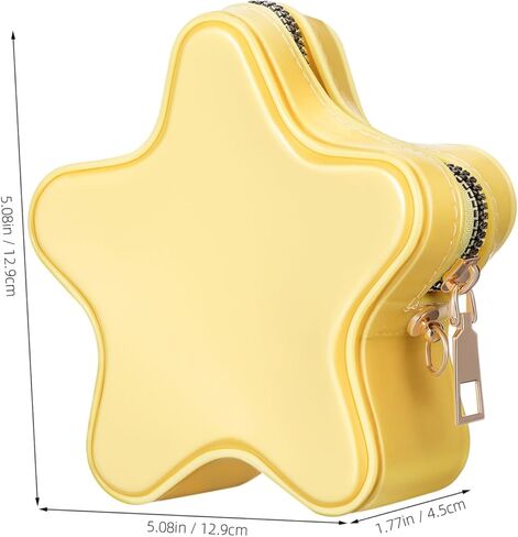 LIFKOME Star Crossbody Bag Kids Crossbody Purse Coin Wallet Baby Girl Cute Shopping Shoulder Bag with Removable Chain Strap in Kuwait