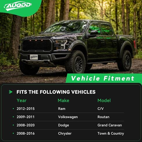 8Pc Front End Kit Fit For 08-20 Do-dge Grand Caravan, 08-16 Ch-rysler Town & Country, 2 Lower Control Arm w/Ball Joint 2 Sway Bar Link 4 Outer Inner Tie Rod End (K622033 K7258 ES80646 ES800403) in Kuwait