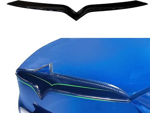 الشبكة الأمامية إدراج تقليم ل Tesla Model X 2016-2020 إكسسوارات خارجية ABS ABS in Saudi Arabia