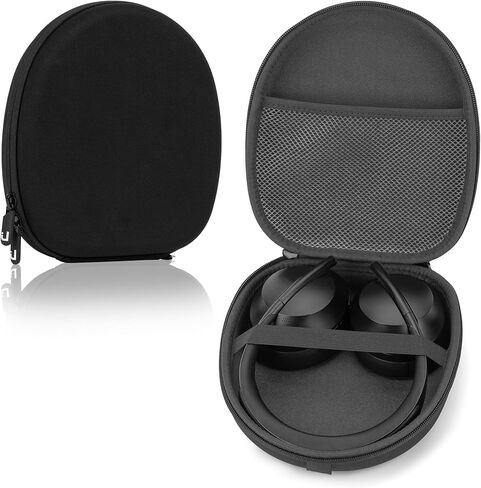 Linkidea Headphones Carrying Case Compatible with Bose QC Ultra, QC35 II, QC45, QC35, QCSE, AE2w, AE2i, Around-Ear Case, Protective Hard Shell Travel Bag with Cable, Charger Storage (Grey) in Kuwait