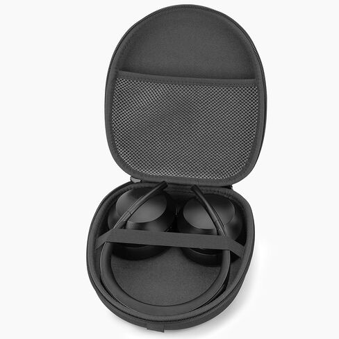 Linkidea Headphones Carrying Case Compatible with Bose QC Ultra, QC35 II, QC45, QC35, QCSE, AE2w, AE2i, Around-Ear Case, Protective Hard Shell Travel Bag with Cable, Charger Storage (Grey) in Kuwait