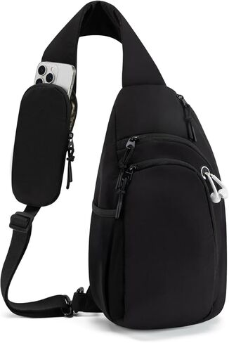 Sling Bag Nylon Crossbody Purse Adjustable Strap Shoulder Anti Theft Crossbody Bags for Women Travel in Kuwait